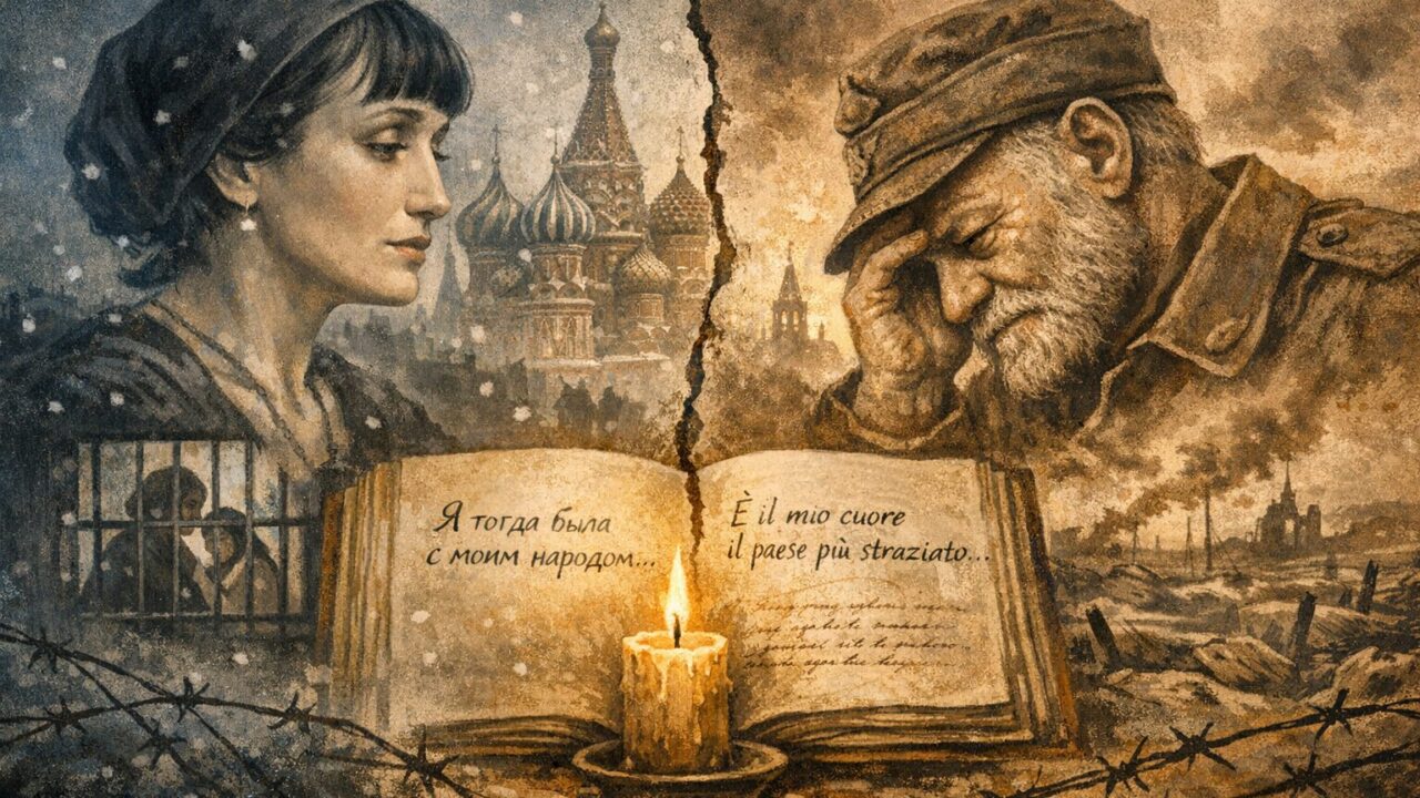 МЕЖДУ МОЛЧАНИЕМ И РАНОЙ: АХМАТОВА И УНГАРЕТТИ